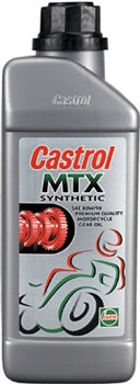 CASTROL, Castrol MTX Synthetic SAE80W Motorcycle Gear Oil 1L #12376