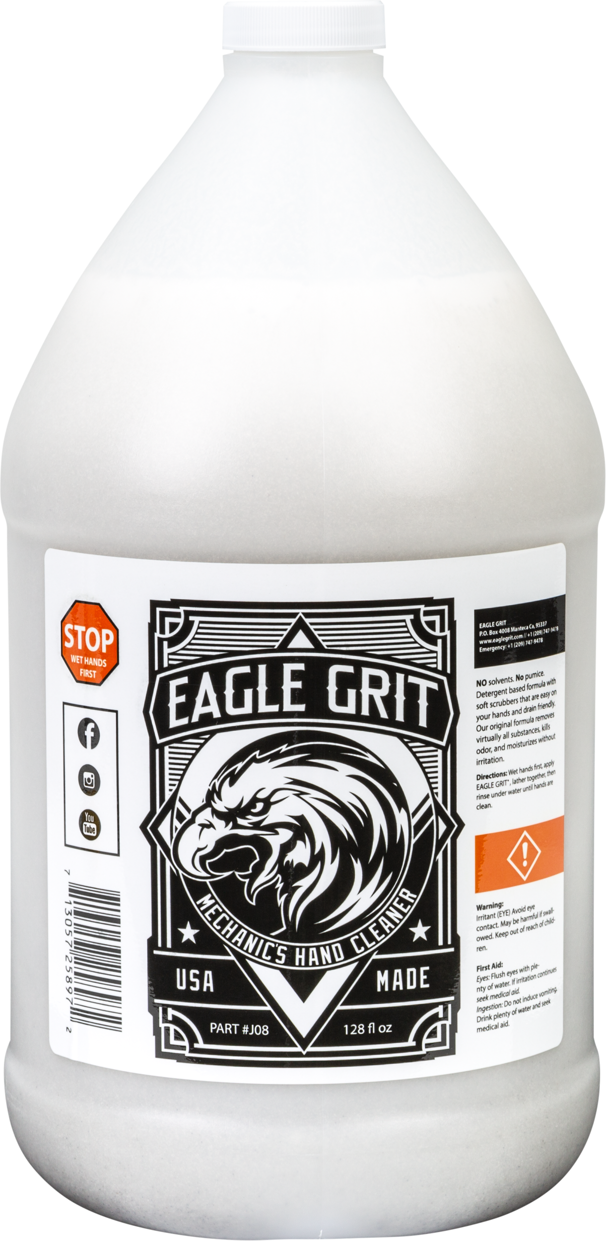 Eagle Grit, Eagle Grit Hand Cleaner 1 gallon