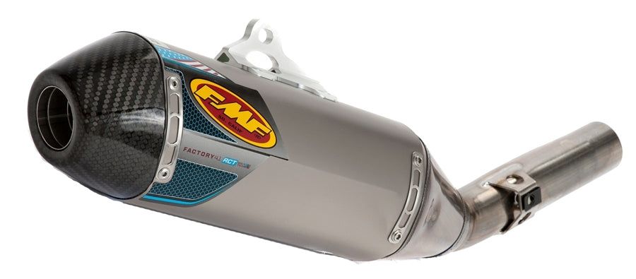 FMF, FMF Aluminum Factory 4.1 RCT SL (Slip-On) Carbon Fiber Rear End Cap - Yamaha YZ450F 2010-13 - 044383