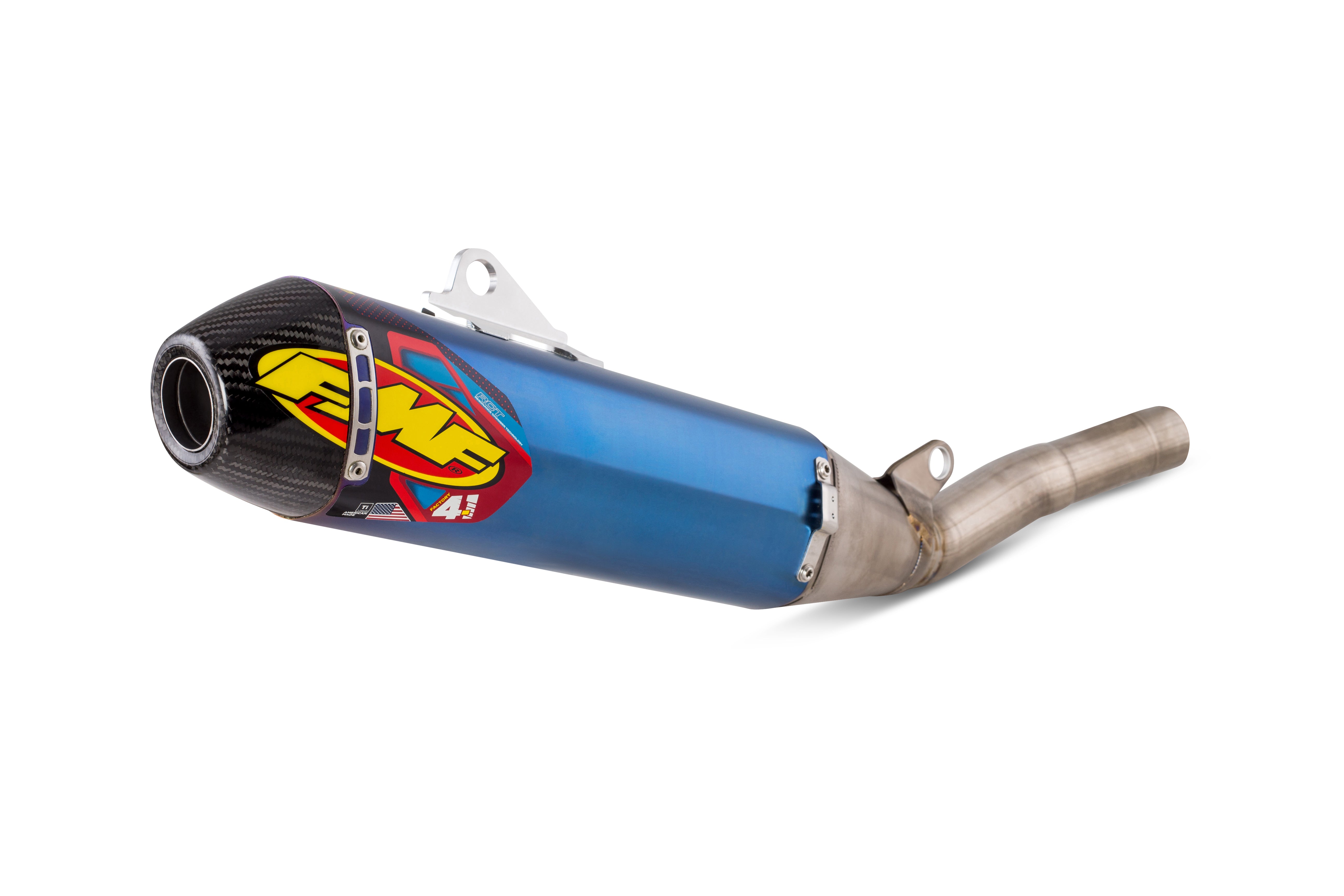 FMF, FMF Racing  Fact 4.1 Rct Anod Ti S/O W/C.Cap - Yamaha YZ250F 2019-2021 - 044455