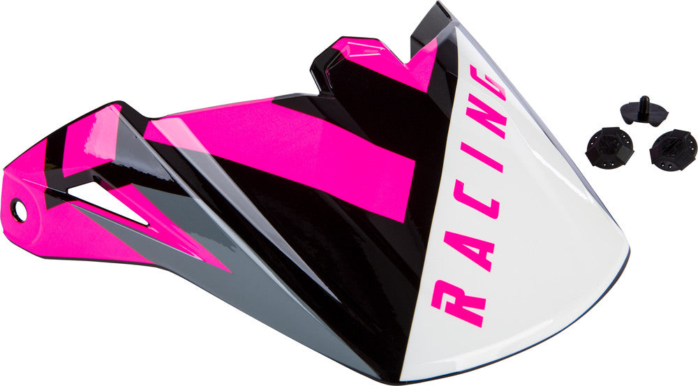 Fly Racing, Fly Racing Elite Vigilant Helmet Visor Pink/Black