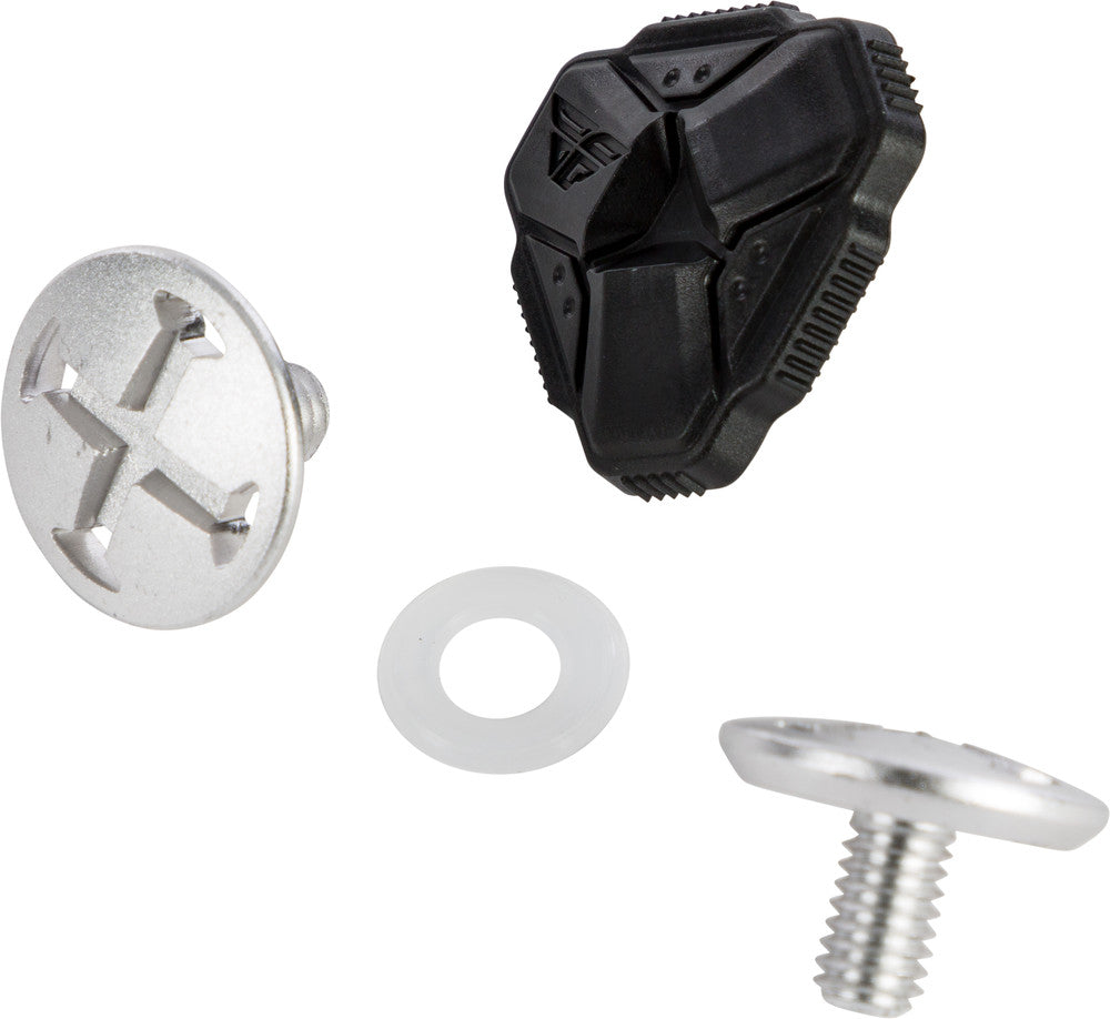 Fly Racing, Fly Racing Formula Visor Screws Titanium 3Pk