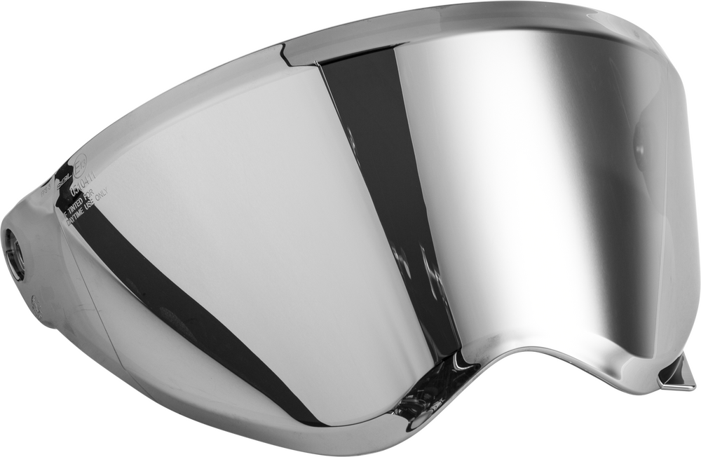 Fly Racing, Fly Racing Trekker Helmet Face Shield Silver Iridium