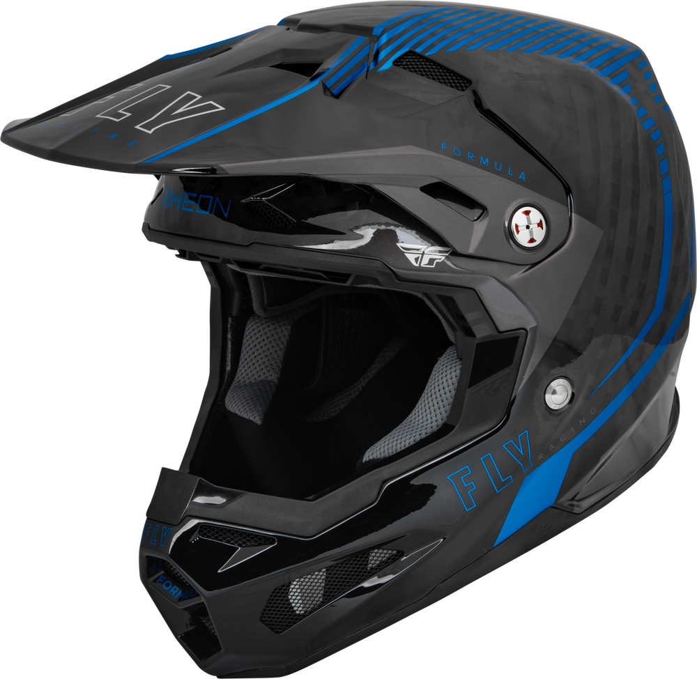 Fly Racing, Fly Racing Youth Formula Carbon Tracer Helmet Blue/Black - Youth