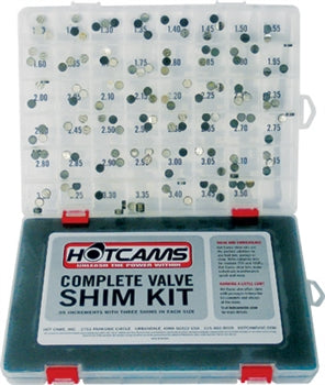 HOTCAMS, Hot Cams Valve Shims Kits - 1.20-3.50mm 7.48mm O.D. - HCSHIM01