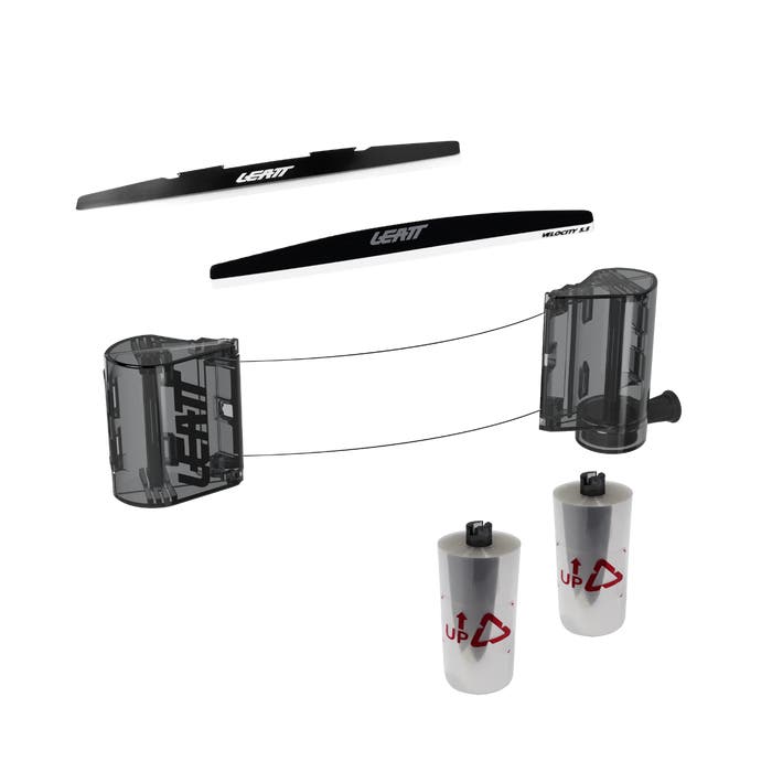 Leatt, Leatt Goggle Roll-Off Kit 5.5/6.5 Canisters+Film+Dirt Strips