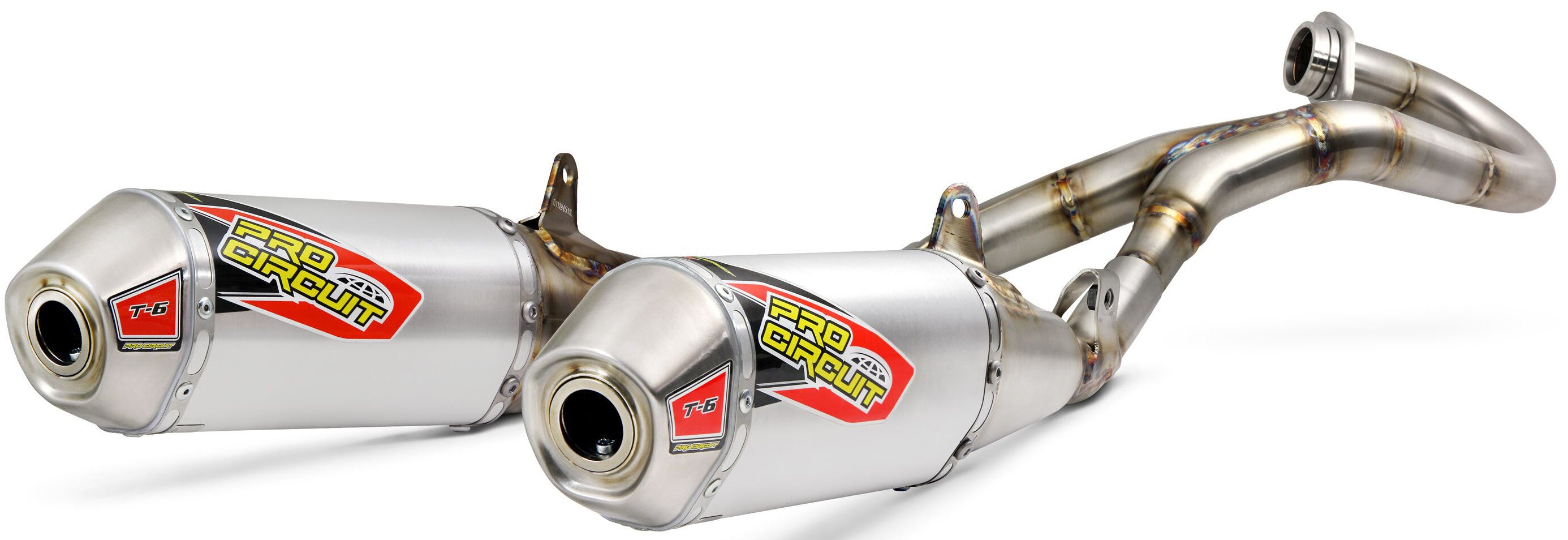 Pro Circuit, Pro Circuit T-6 DUAL EXHAUST SYSTEM Honda CRF450R '19 - 0111945G2