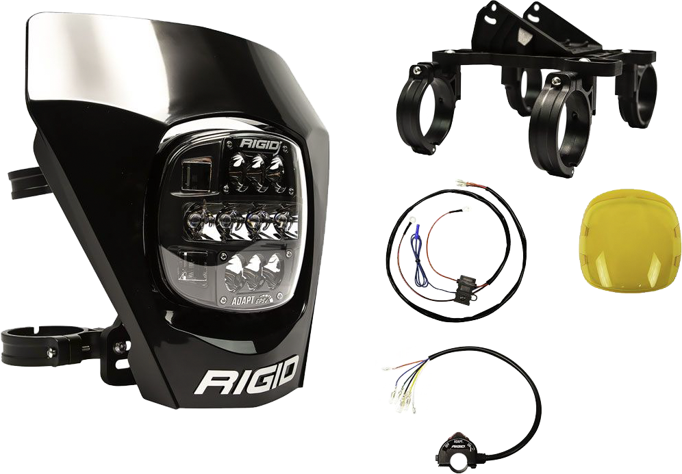 Rigid, Rigid ADAPT XE EXTREME LED ENDURO LED MOTO KIT BLACK - 300416