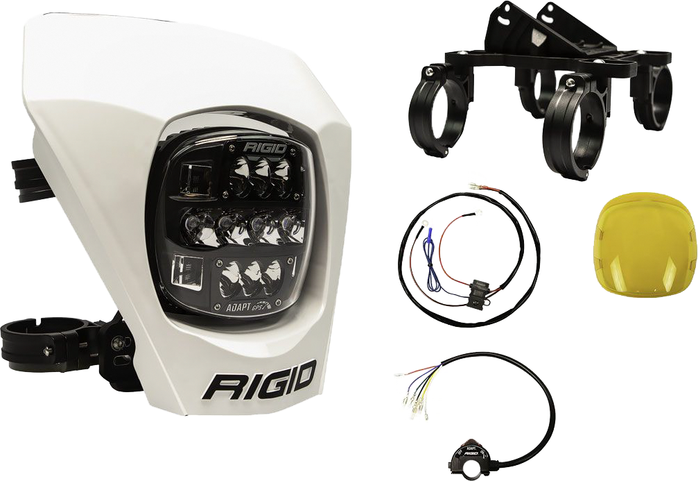 Rigid, Rigid ADAPT XE EXTREME LED ENDURO LED MOTO KIT WHITE - 300417