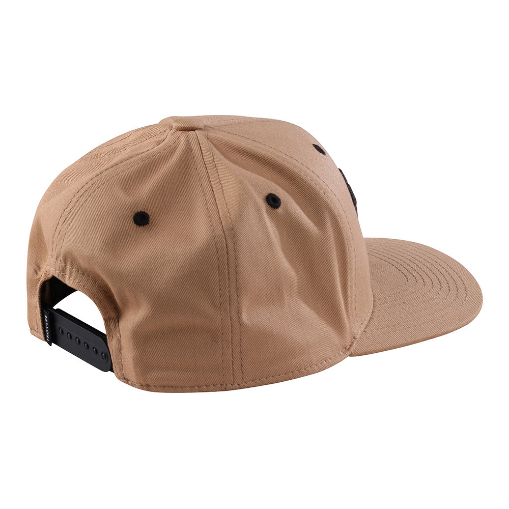 Troy Lee Designs, Troy Lee Designs Curved Bill Snapback Bolt Khaki OSFA