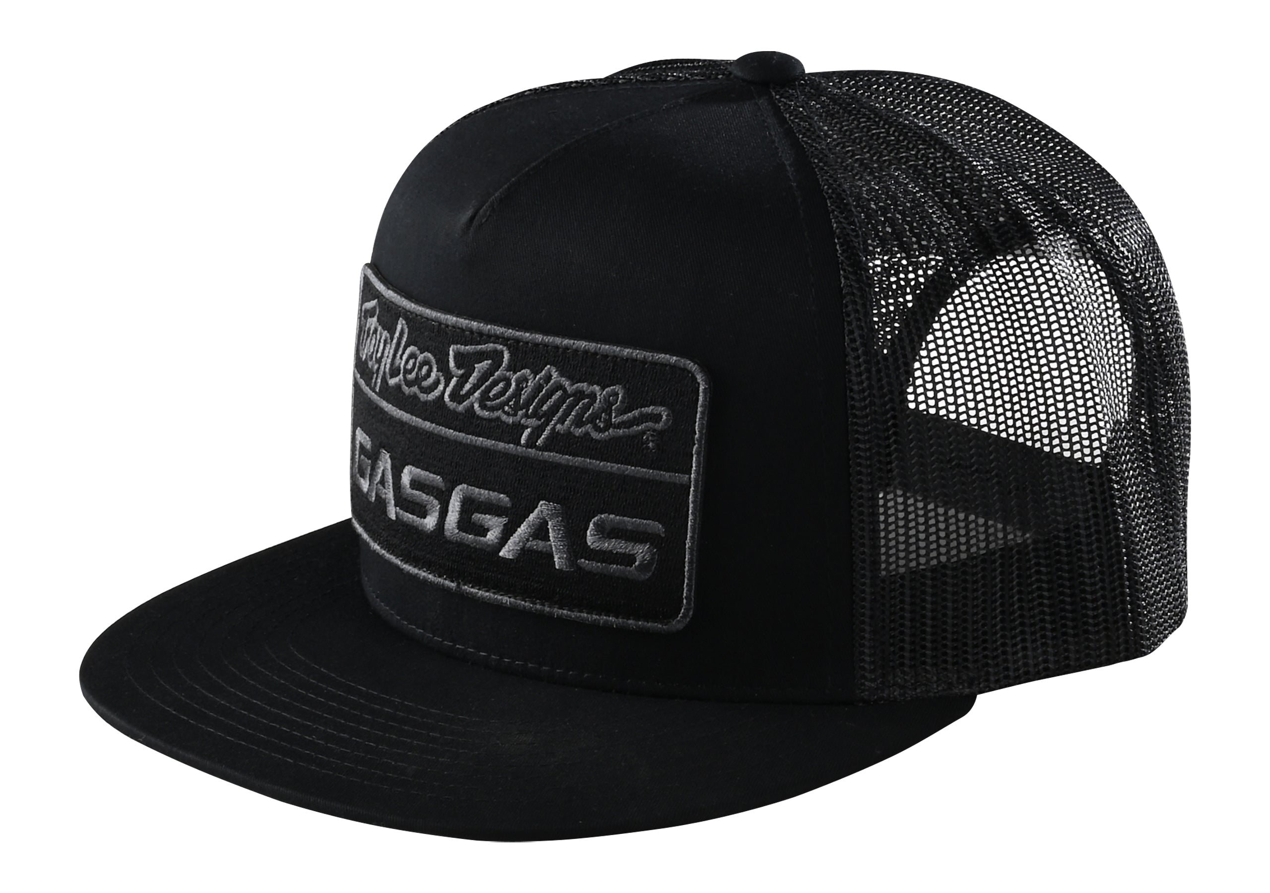 Troy Lee Designs, Troy Lee Designs TLD GASGAS TEAM SNAPBACK STOCK HAT; BLACK OSFA