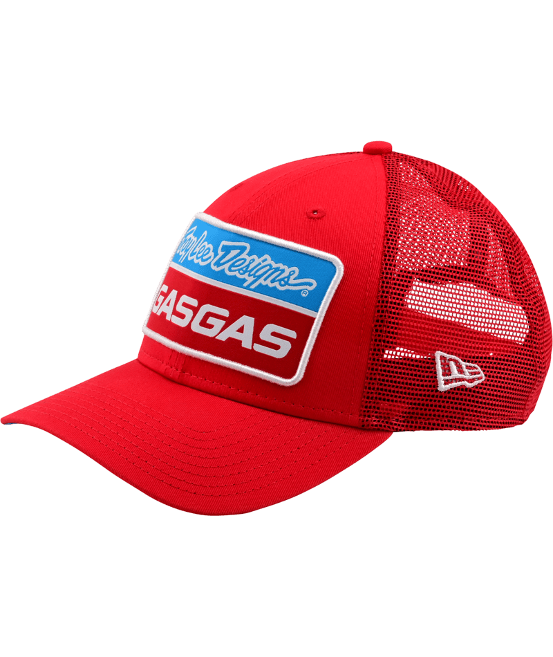 Troy Lee Designs, Troy Lee Designs TLD GASGAS Team Stock Curved Snapback Hat Red