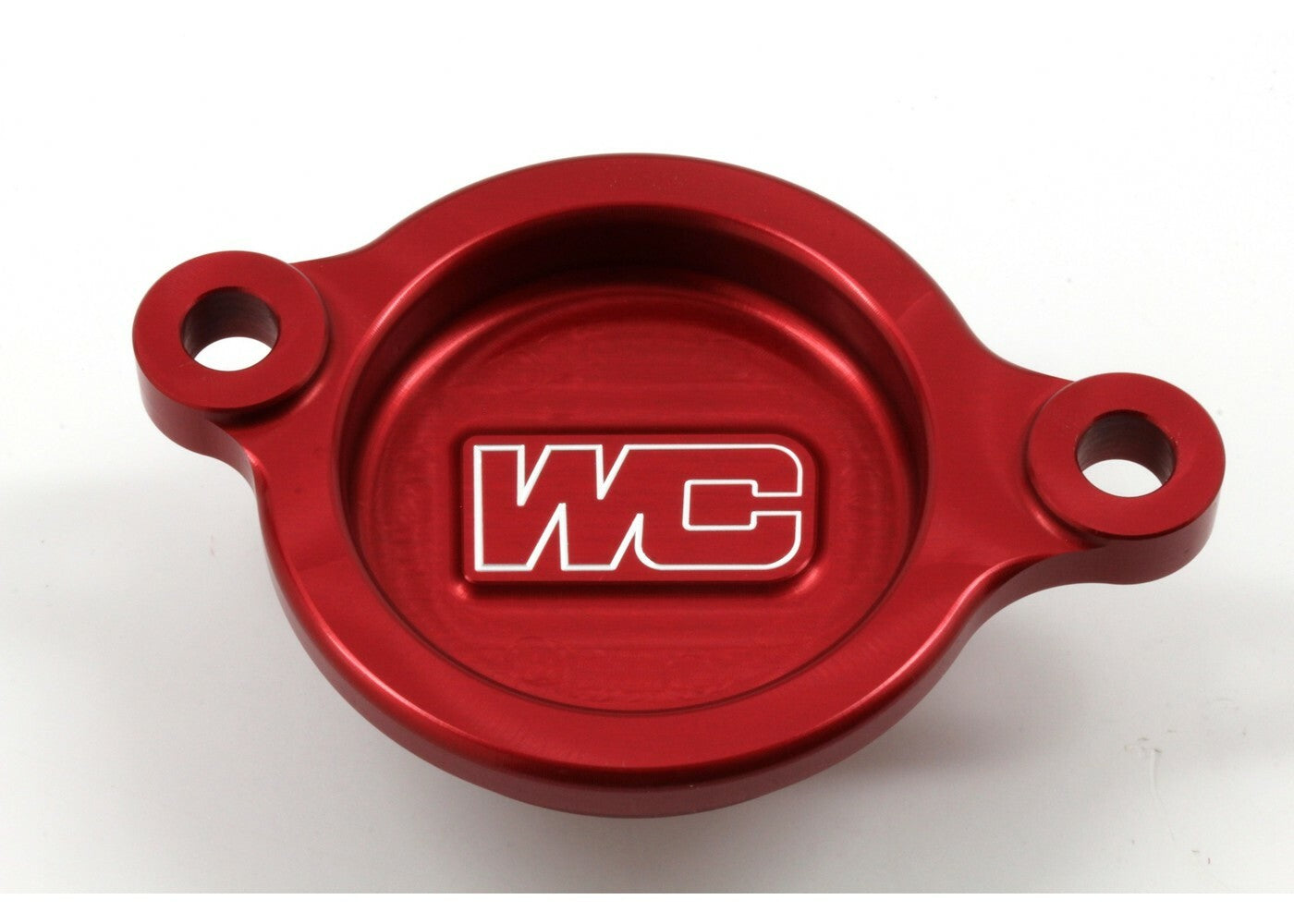 Works Connection, Works Connection OIL FILTER COVER RED Honda - 27-006