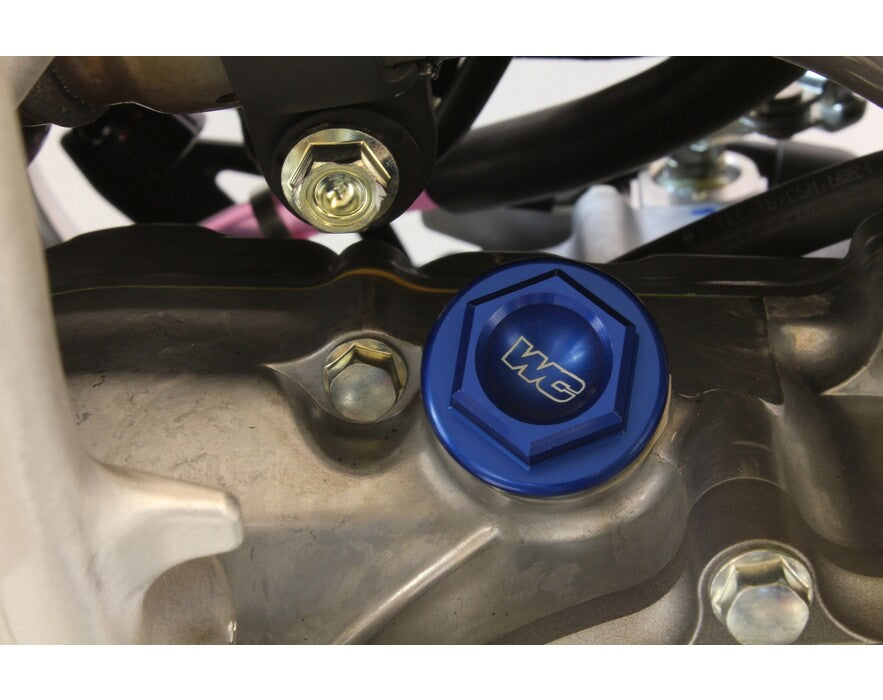 Works Connection, Works Connection Oil FIller Plug Blue - 24-071