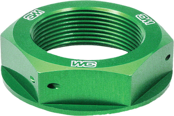 Works Connection, Works Connection STEERING STEM NUT (GREEN) - 24-338