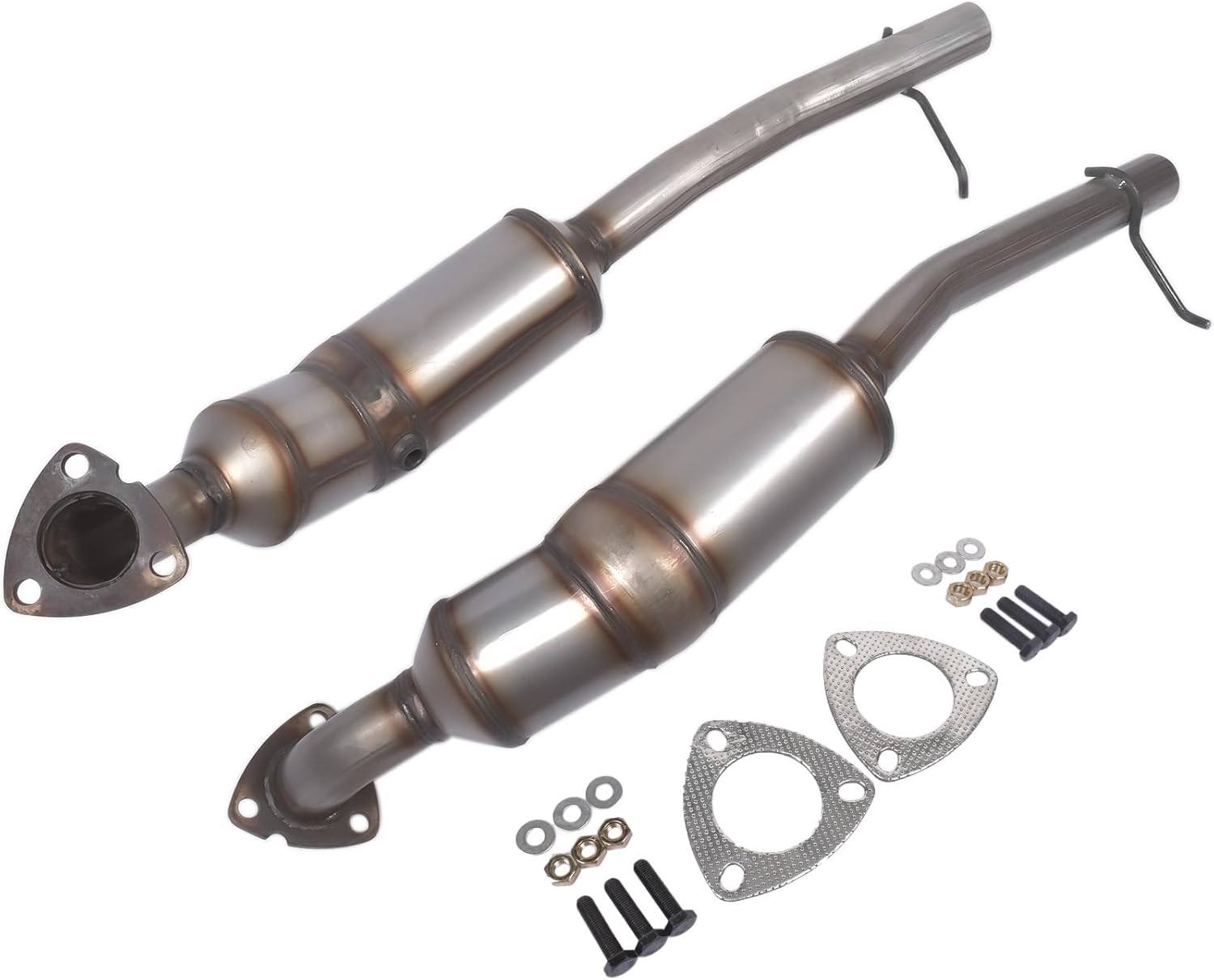 BRAND, CATALYTIC CONVERTERS, CATEGORY, WEONEFIT, 0848-0849-1 Catalytic Converter Replacement for 2007-2009 Land Rover Range Rover HSE Sport Utility 4-Door 4.4L V8 EPA Compliant