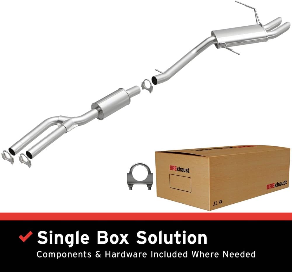 BRAND, BREXHAUST, CAT-BACK SYSTEMS, CATEGORY, 106-0786 Exhaust System Kit New