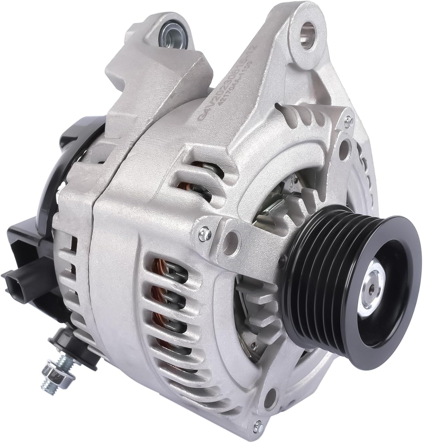 ALTERNATORS, BRAND, CATEGORY, GLOSSY AUTO PARTS, 180A 12V Alternator Replacement for 11-21 Chrysler 300 | 11-20 Jeep Grand Cherokee | 15-21 Dodge Challenger | 11-21 Charger | 11-20 Durango | 13-15 Ram 1500 3.6L V6 GLOSSY AUTO PARTS