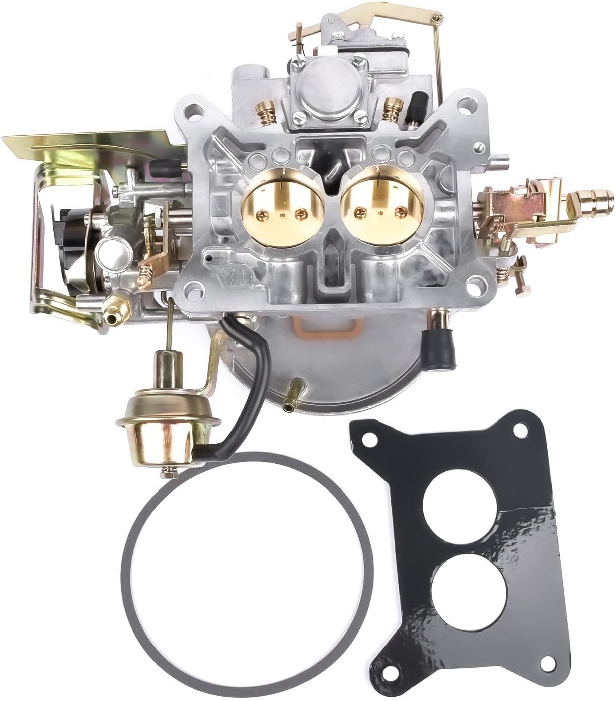 BRAND, CARBURETORS, CATEGORY, WEONEFIT, 2-Barrel Carburetor Carb 2100A800 Replacement for 1973-1986 Ford Truck 302, 351, 400 Engine with Electric Choke, Ford Mustang F100 F250 F350 Comet Weonefit