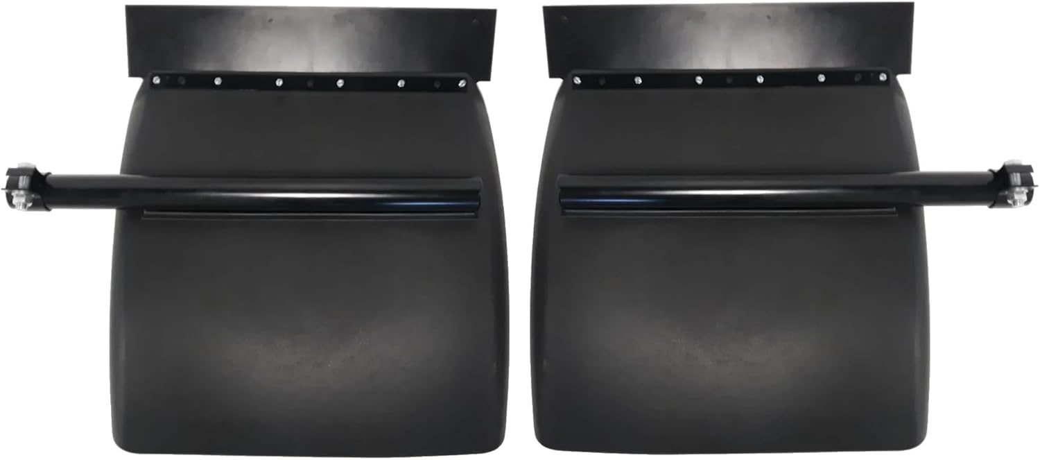 BRAND, CATEGORY, FENDERS, FORTPRO, 24" x 24" Black Poly Quarter Fenders Pair | F247581