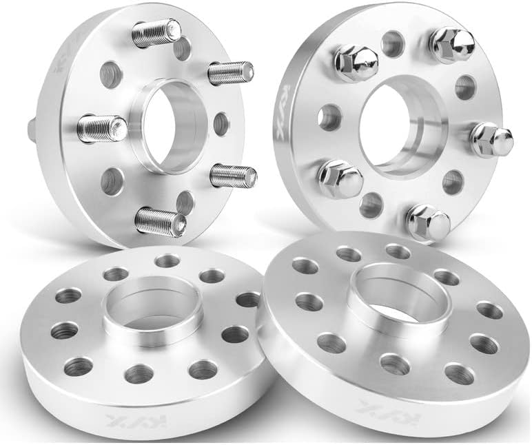 BRAND, CATEGORY, PROLENZ, WHEEL ADAPTERS & SPACERS, 2Pcs Upgraded Wheel Spacers for Camry 92-22, R-AV4 96-22, Tacoma 95-15, Avalon 95-22, RX-350 07-16, ES-350 07-16, 2" Thick Adapters, 5x4.5 Bolts Pattern, M12x1.5, 82.5mm Center Bore