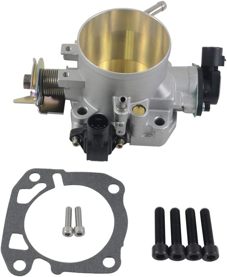 BRAND, CATEGORY, THROTTLE BODIES, WEONEFIT, 309-05-1050 70mm Throttle Body Replacement for A-cura Inte-gra Hon-da Ci-vic B/D/H/F Series Pre-lude S2000 (w/Calibrated TPS) Weonefit