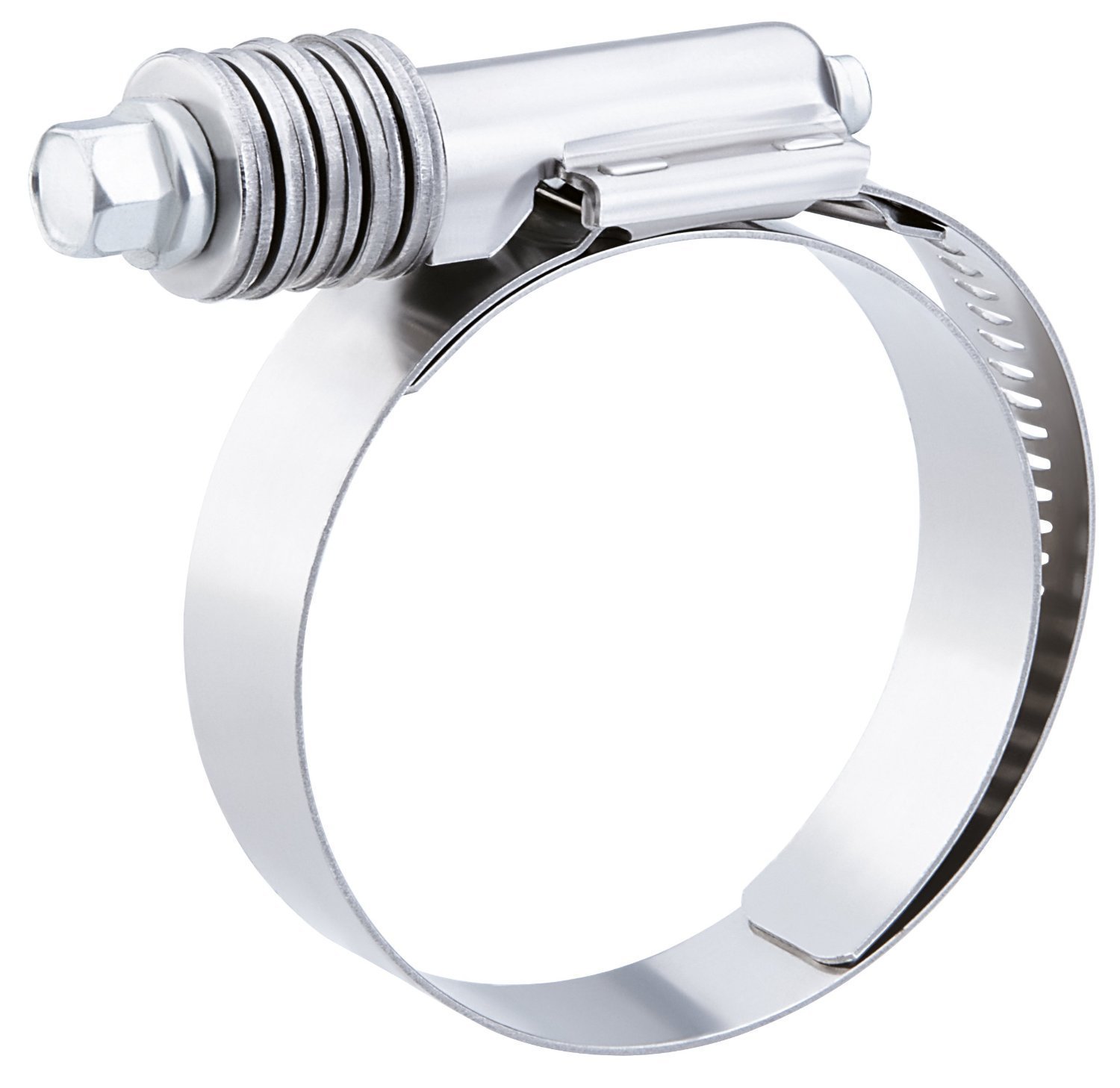 BRAND, BREEZE, CATEGORY, WORM GEAR HOSE CLAMPS, 5 Pack Breeze CT-300L Heavy Duty Constant Torque Liner Clamp with Stainless Screw Effective Diameter Range: 2-1/4" - 3-1/8" (57mm - 79mm)