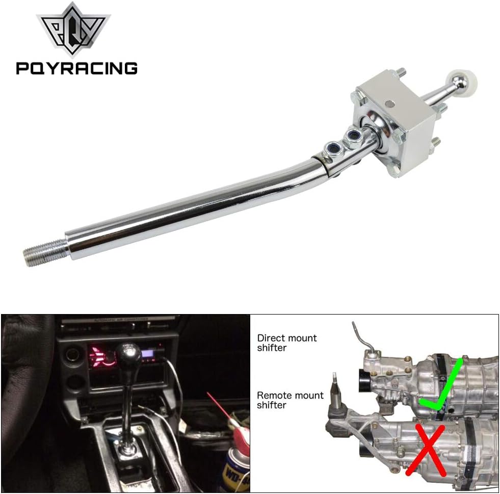 BRAND, CATEGORY, PQY, SHIFTERS, 5 Speed Steel Case Gearbox Short Shifter Compatible with 1978-2002 Toyota Supra Celica W50 W55 W57 W58 R154 Holden Ford Mazda