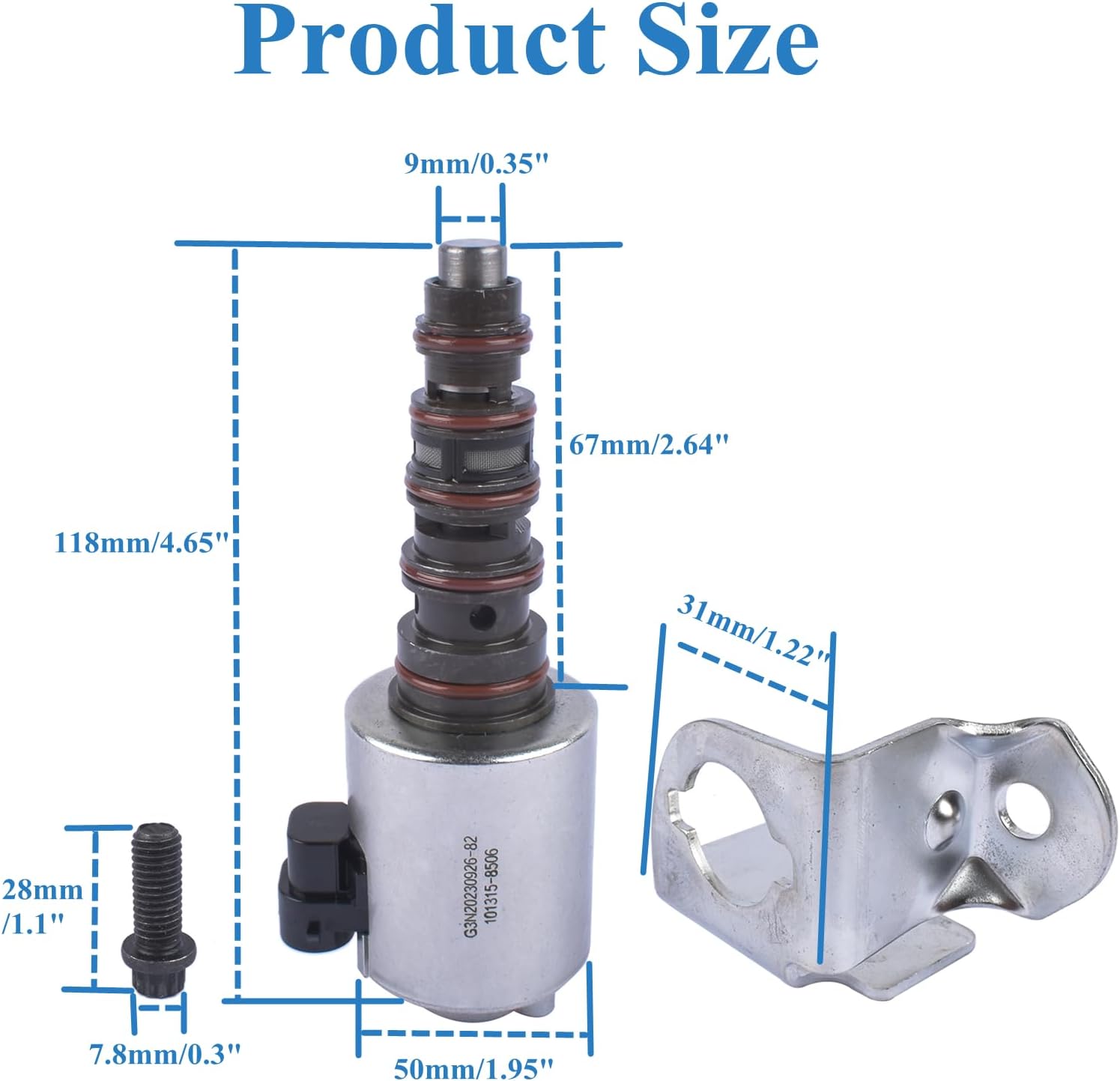 BRAND, CATEGORY, OTHER, WEONEFIT, 904-268 Turbo Wastegate Controller VGT Solenoid Actuator Replacement for Ford Chevy GMC Workhorse Isuzu 6.0L 6.6L 7.8L OE# 3C3Z6F089AA 5C3Z6F089A 5C3Z6F089BA