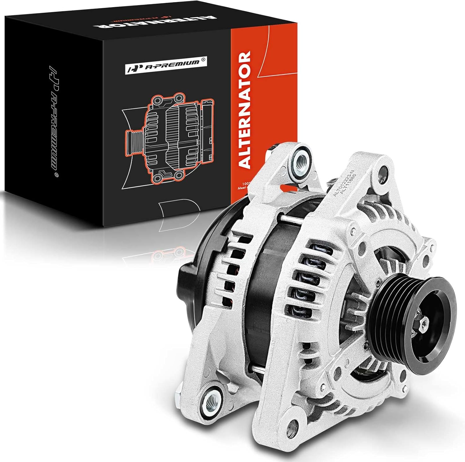 A-PREMIUM, ALTERNATORS, BRAND, CATEGORY, A-Premium Alternator Compatible with Hyundai Santa Fe 13-18, Genesis 2012, Santa Fe XL 13-19, Azera 12-17 & Kia Sorento 2011/15-18, Sedona 11-12/14-18, Cadenza 14-16, K900, 3.3L 3.5L 3.8L, 12V 150A CW