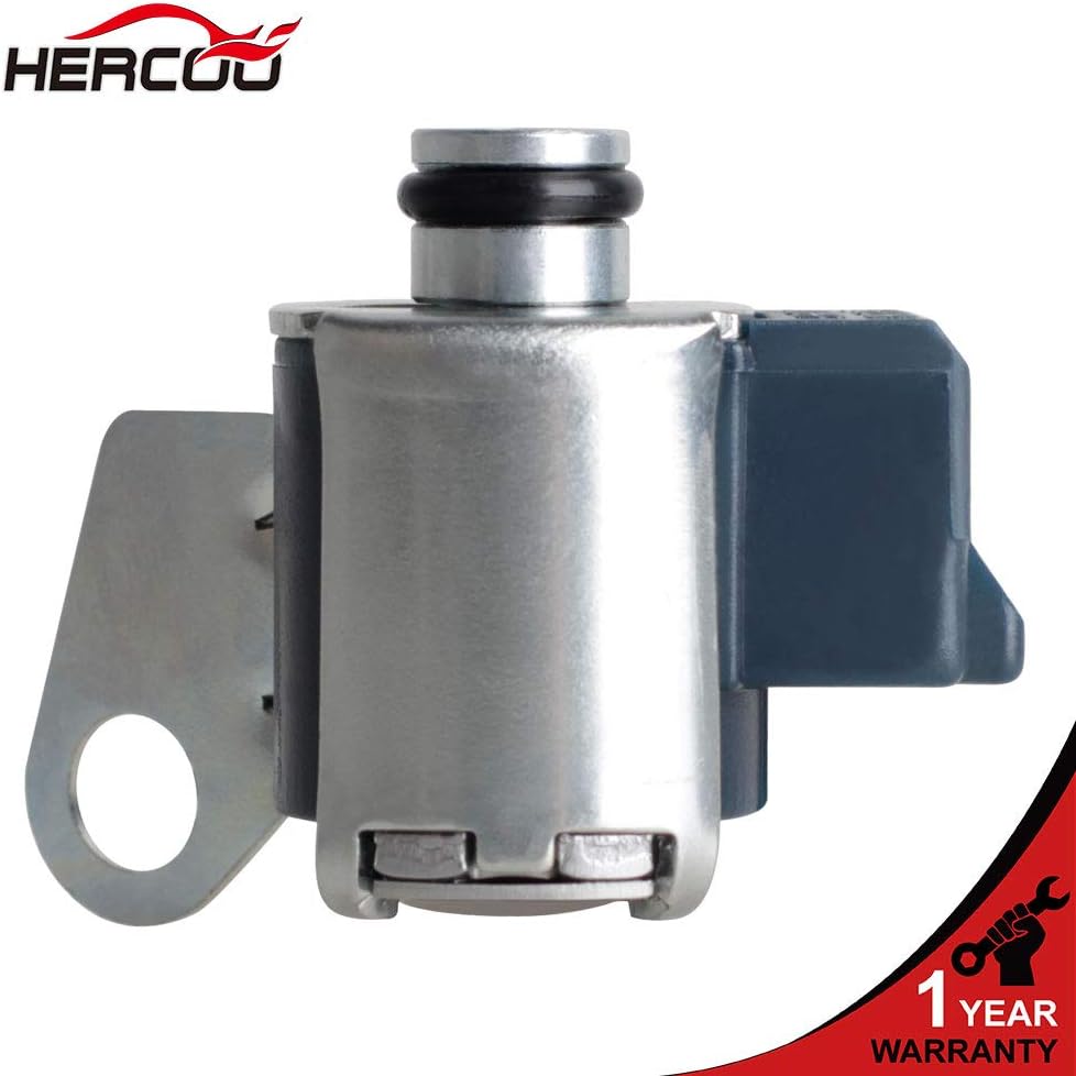 BRAND, CATEGORY, FILTER & GASKET KITS, HERCOO, A340E/F/H Transmission Shift Solenoid + Lock-Up/TCC Solenoid with Filter Gasket Kit Compatible With 1985 Up Toyata 4Runner Cressida Pickup Previa Supra T100 Tacoma