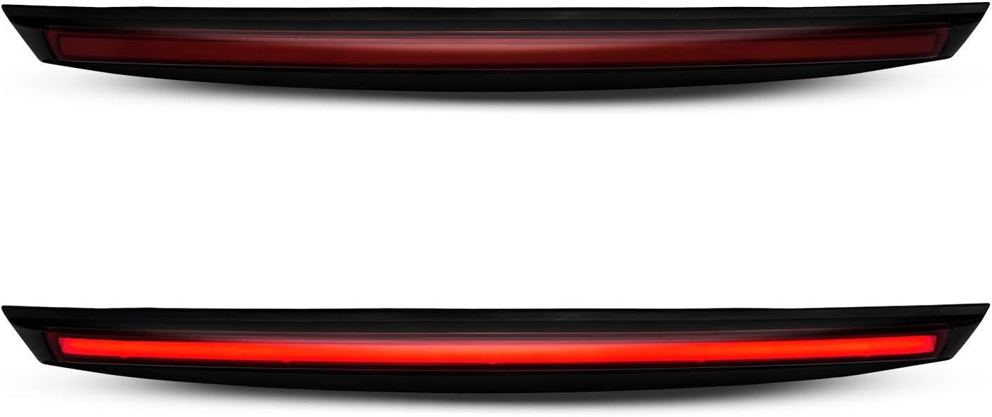 AUTO PARTS AVENUE, BODY, BRAND, CATEGORY, APA 2007-2014 Suburban Tahoe GMC Yukon XL 2009-2013 Yukon Denali LED Smoke 3rd Brake Light G4 with Spoiler