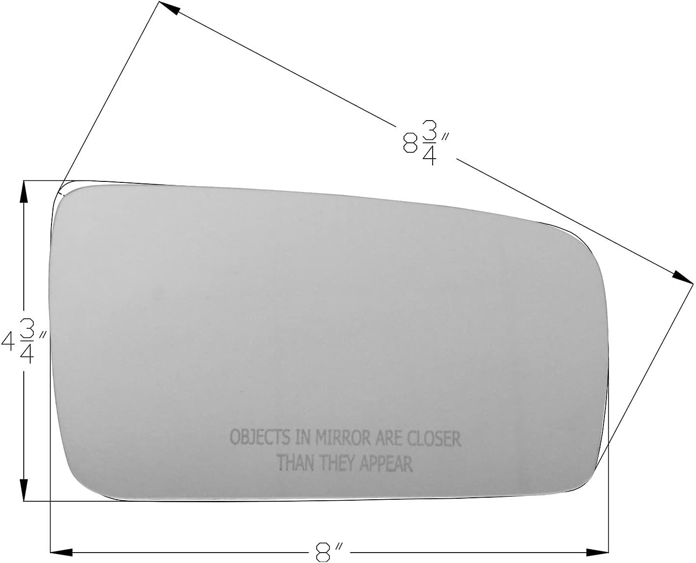 AUTO PARTS AVENUE, BRAND, CATEGORY, EXTERIOR MIRRORS, APA Replacement Door Mirror Power Non-Heated for 2005-2009 for MUSTANG Passenger Right Side FO1321243 6R3Z17682AA