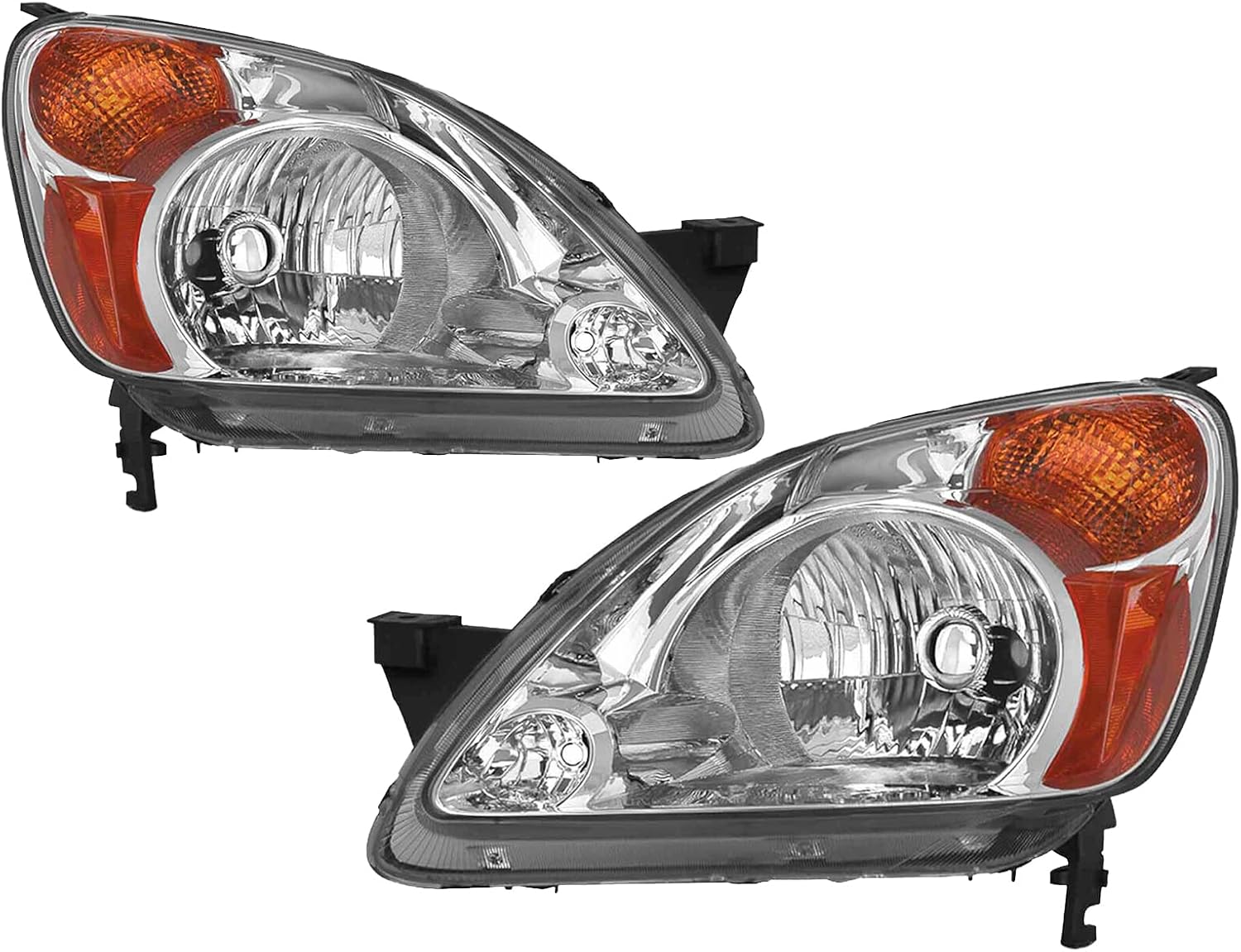 AUTO PARTS AVENUE, BRAND, CATEGORY, HEADLIGHT ASSEMBLIES, APA Replacement Headlight Lamp 2002 2003 2004 CRV CR-V CR V Driver Passenger PAIR Set 33101S9AA01 33151S9AA01 HO2519104 HO2518104