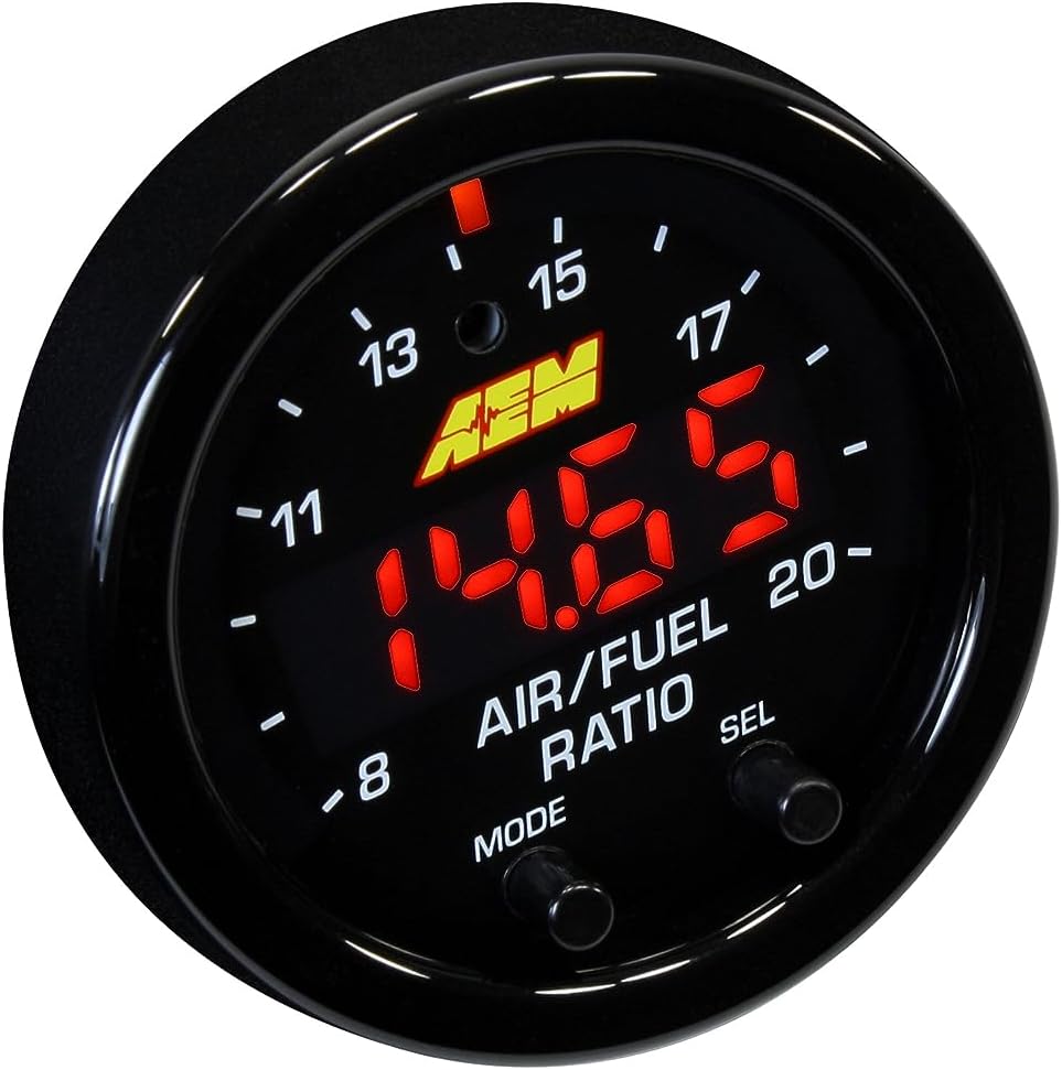 AEM, BRAND, CATEGORY, SPECIALTY, Aem 30-0334 Afro Sensor Controller (X-Series Wideband Ugo Gauge With Obie Connectivity) 2.0625 x 0.825 inches