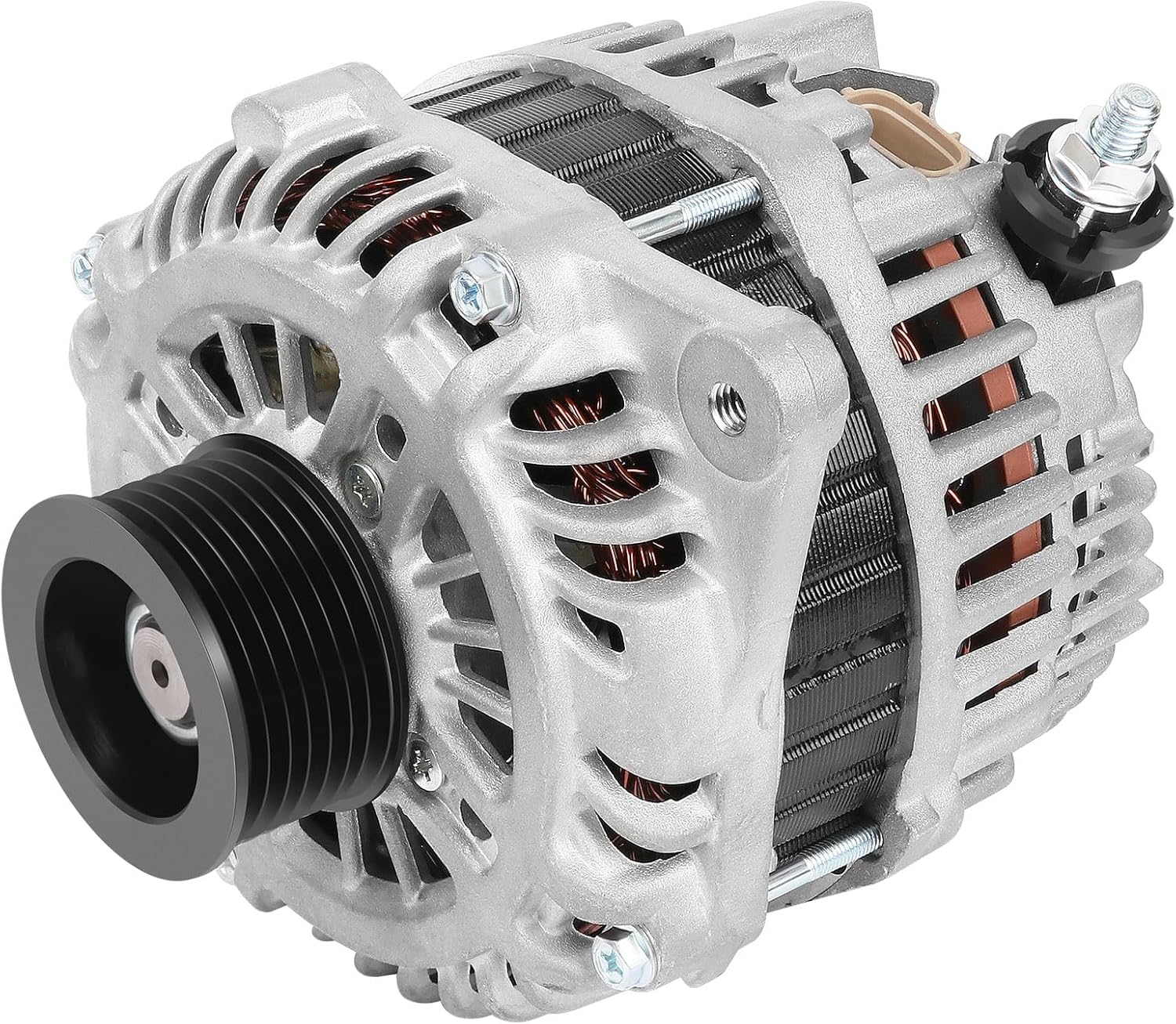 ALTERNATORS, ASTOU, BRAND, CATEGORY, Alternator Stable High Output Fit for 09-14 for Nissan for Murano 11-17 for Quest (V6 3.5L Alternator Rebuild Kit Replace 11341, 11557