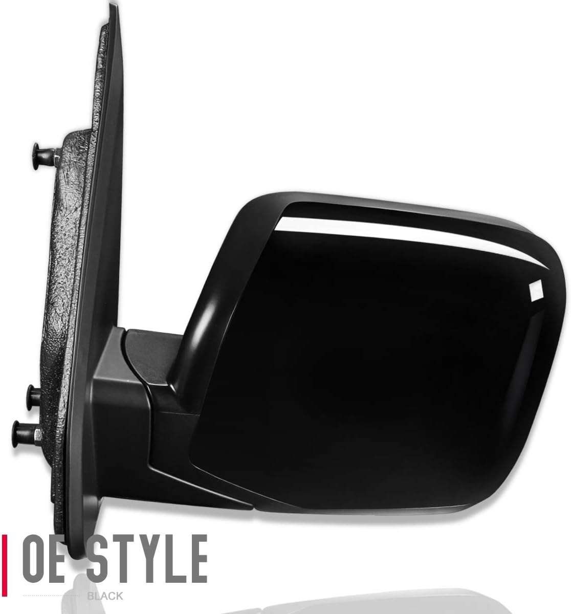 AUTO DYNASTY, BRAND, CATEGORY, EXTERIOR MIRRORS, HO1321248 OE Style Powered Heated Passenger/Right Side View Door Mirror Compatible with Honda Pilot 09-15