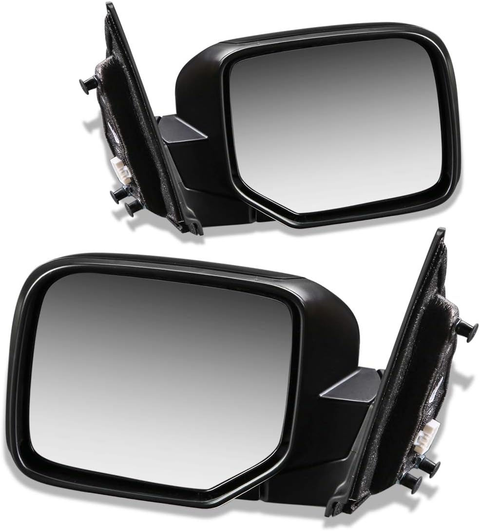 AUTO DYNASTY, BRAND, CATEGORY, EXTERIOR MIRRORS, HO1321248 OE Style Powered Heated Passenger/Right Side View Door Mirror Compatible with Honda Pilot 09-15