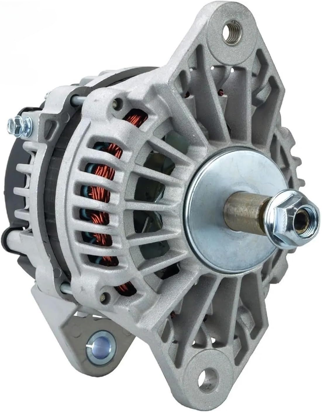 ALTERNATORS, BRAND, CATEGORY, YRWNAKUS, Auto Parts Alternator ATG13368 Alternator Compatible with Delco 110 Amp, 24v 20R0957, 3662756, 3662756 8600467 0124655120 0124655425