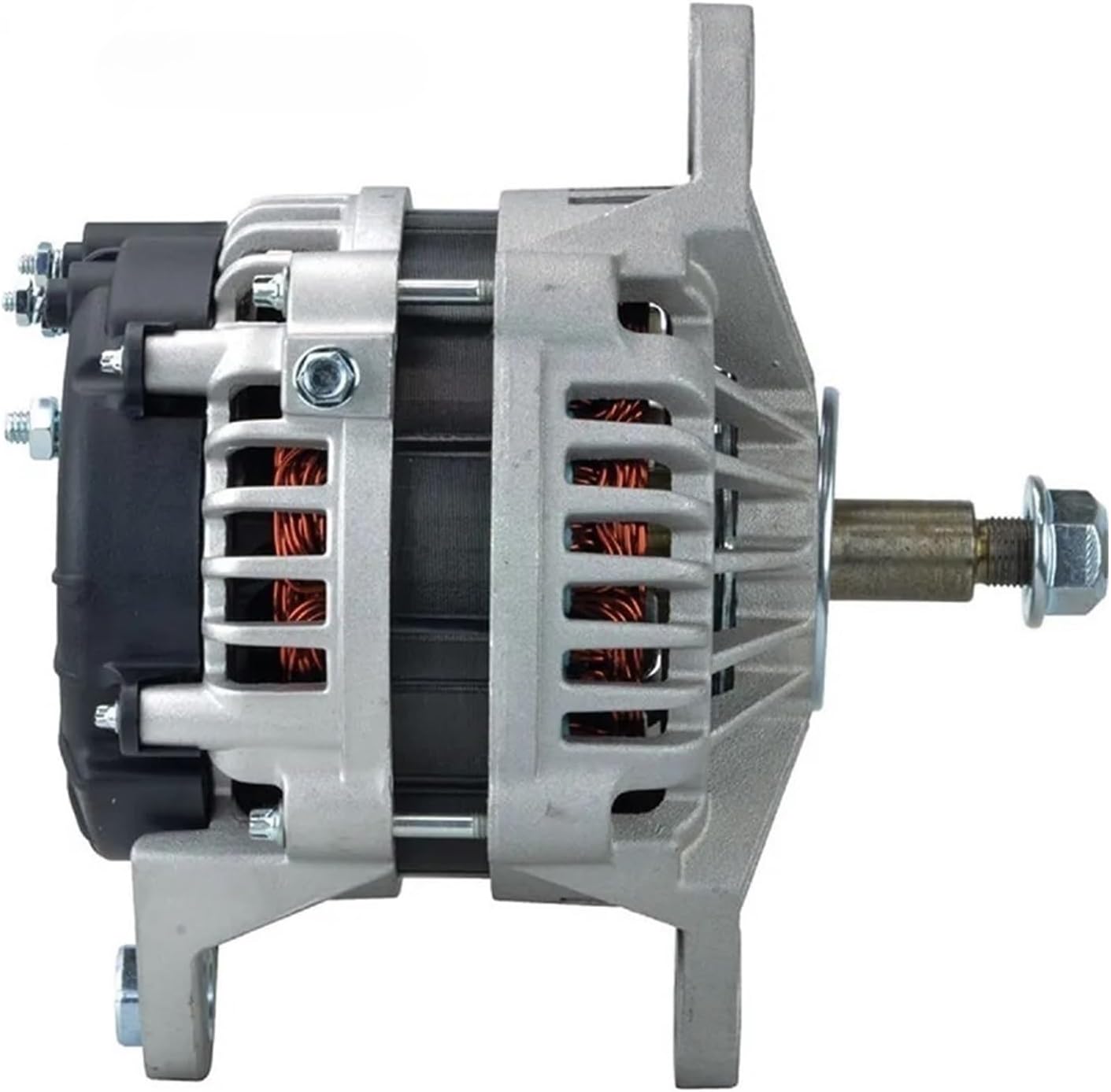 ALTERNATORS, BRAND, CATEGORY, YRWNAKUS, Auto Parts Alternator ATG13368 Alternator Compatible with Delco 110 Amp, 24v 20R0957, 3662756, 3662756 8600467 0124655120 0124655425