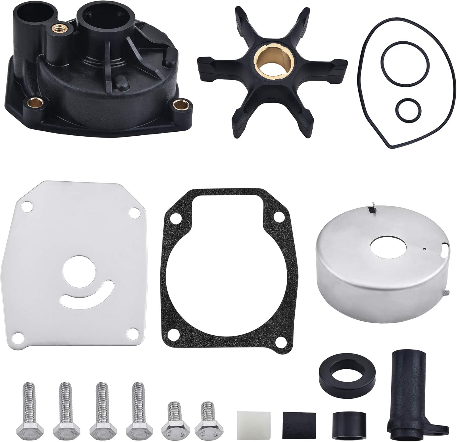 BDFHYK, BRAND, CATEGORY, WATER PUMPS, BDFHYK 18-3389 Water Pump Impeller Repair Kit for Johnson Evinrude (60, 65, 70, 75 HP) 432955 432956 Sierra 18-3389