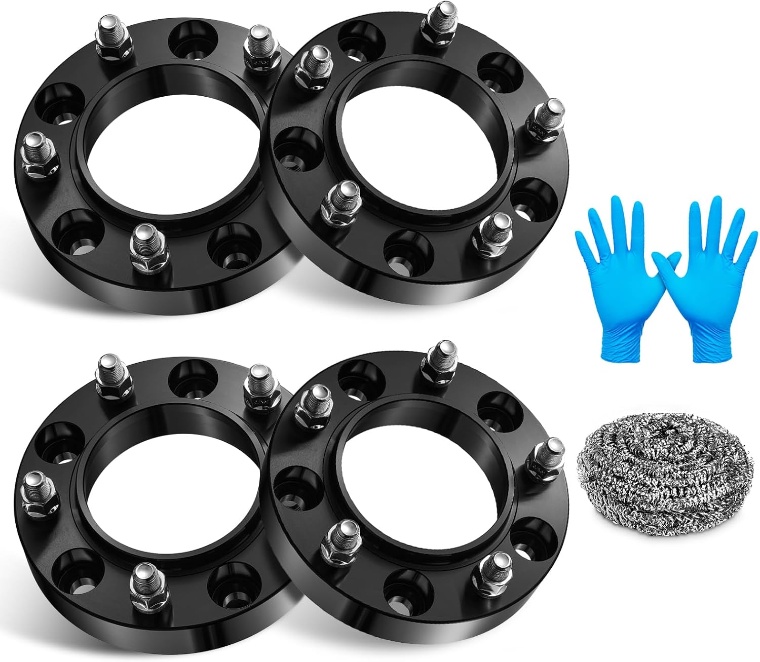 BDFHYK, BRAND, CATEGORY, WHEEL ADAPTERS & SPACERS, BDFHYK 5x150mm Wheel Spacers 1.25 inch 5x5.9 Hubcentric Wheel Spacer Compatible with 1998-2019 LX470 LX570, 2007-2020 Sequoia Tundra, Forged 5 Lug Wheel Adapters M14x1.5 & 110mm Hub Bore, Set of 4