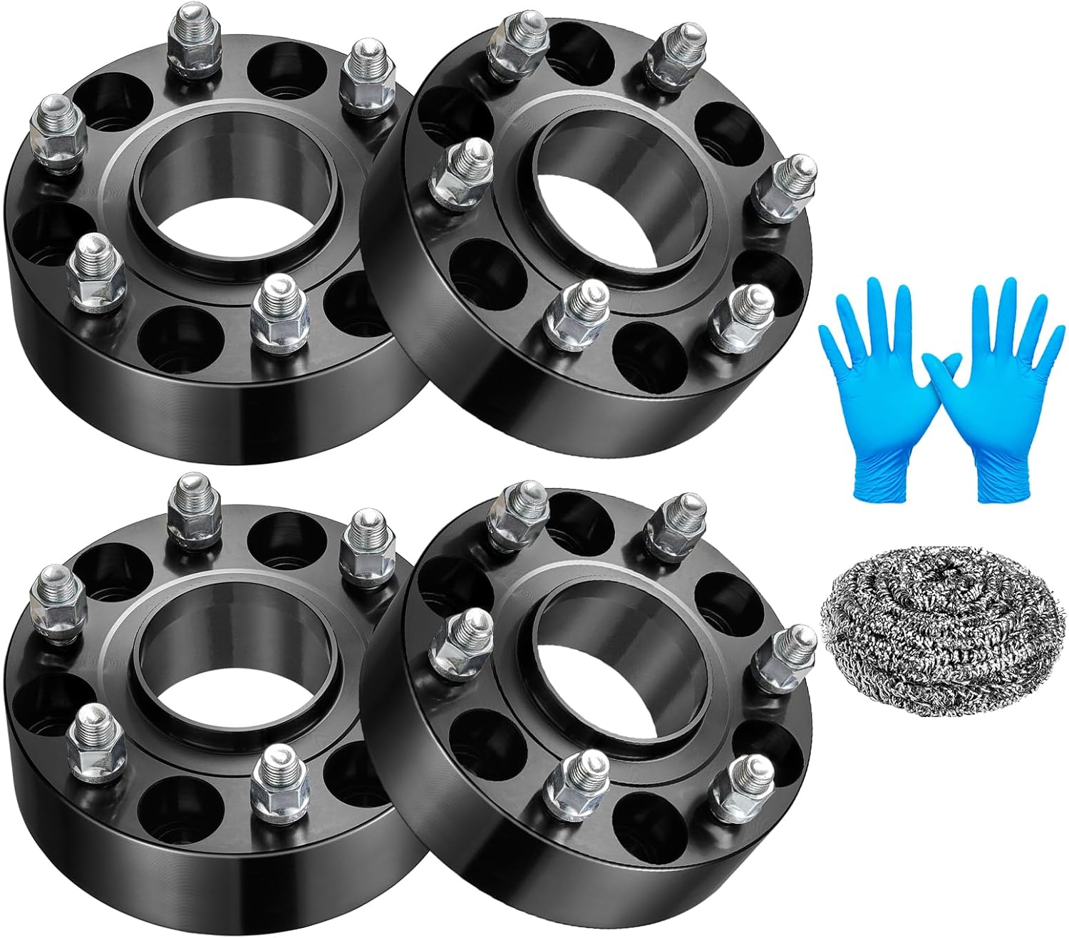 BDFHYK, BRAND, CATEGORY, WHEEL ADAPTERS & SPACERS, BDFHYK 6x5.5 Wheel Spacers Compatible with Ram1500 2019-2022, 2 inch（50mm 6x139.7(mm) Thread Pitch M14x1.5 Studs & 77.8mm Hub Centric Solid Wheels Spacer, Set of 4