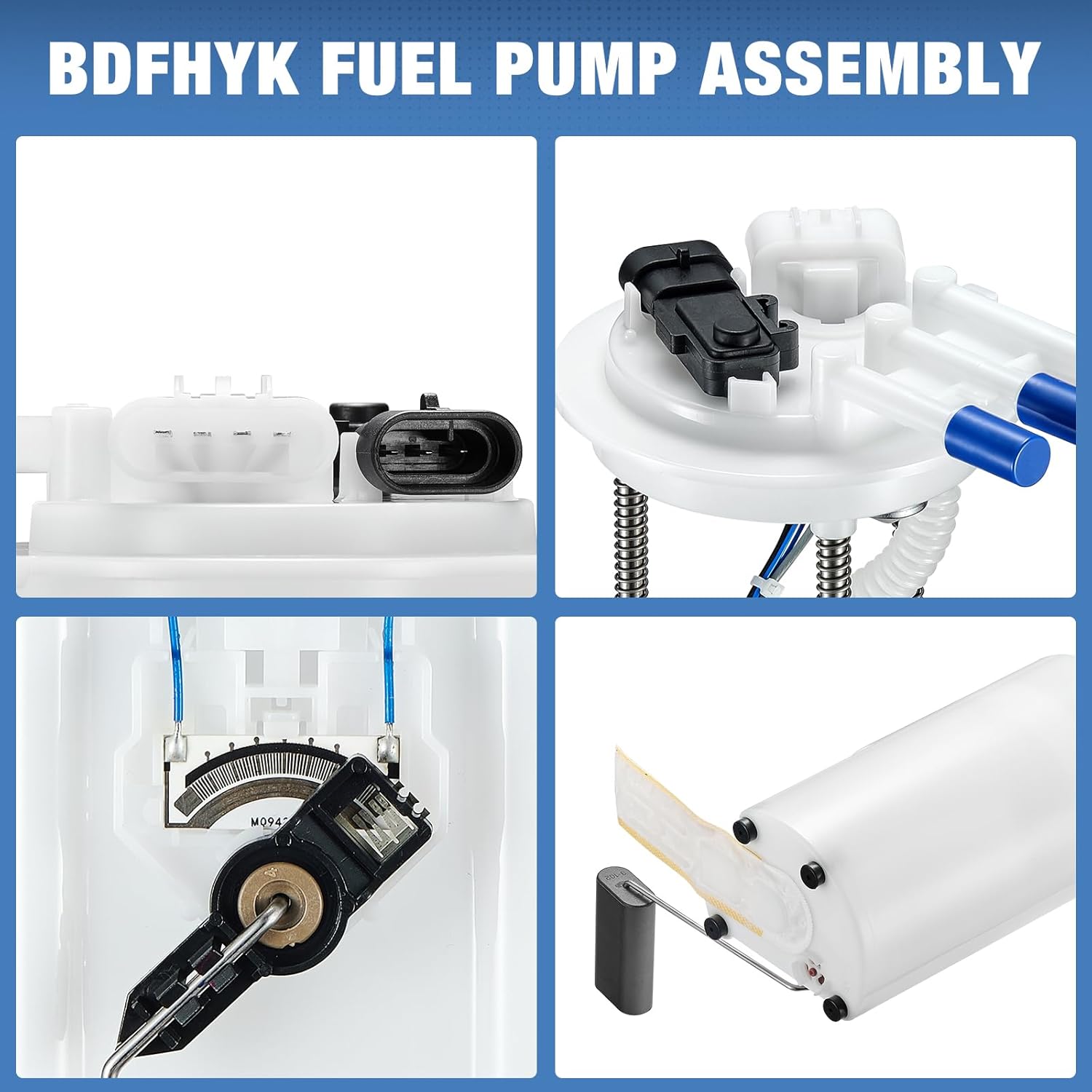 BDFHYK, BRAND, CATEGORY, ELECTRIC FUEL PUMPS, BDFHYK Electric Fuel Pump Assembly E3707M Compatible with 05-06 Chevrolet SSR, 05-07 Buick Rainier, Chevy Trailblazer, GMC Envoy, ISUZU Ascender, SAAB 9-7X