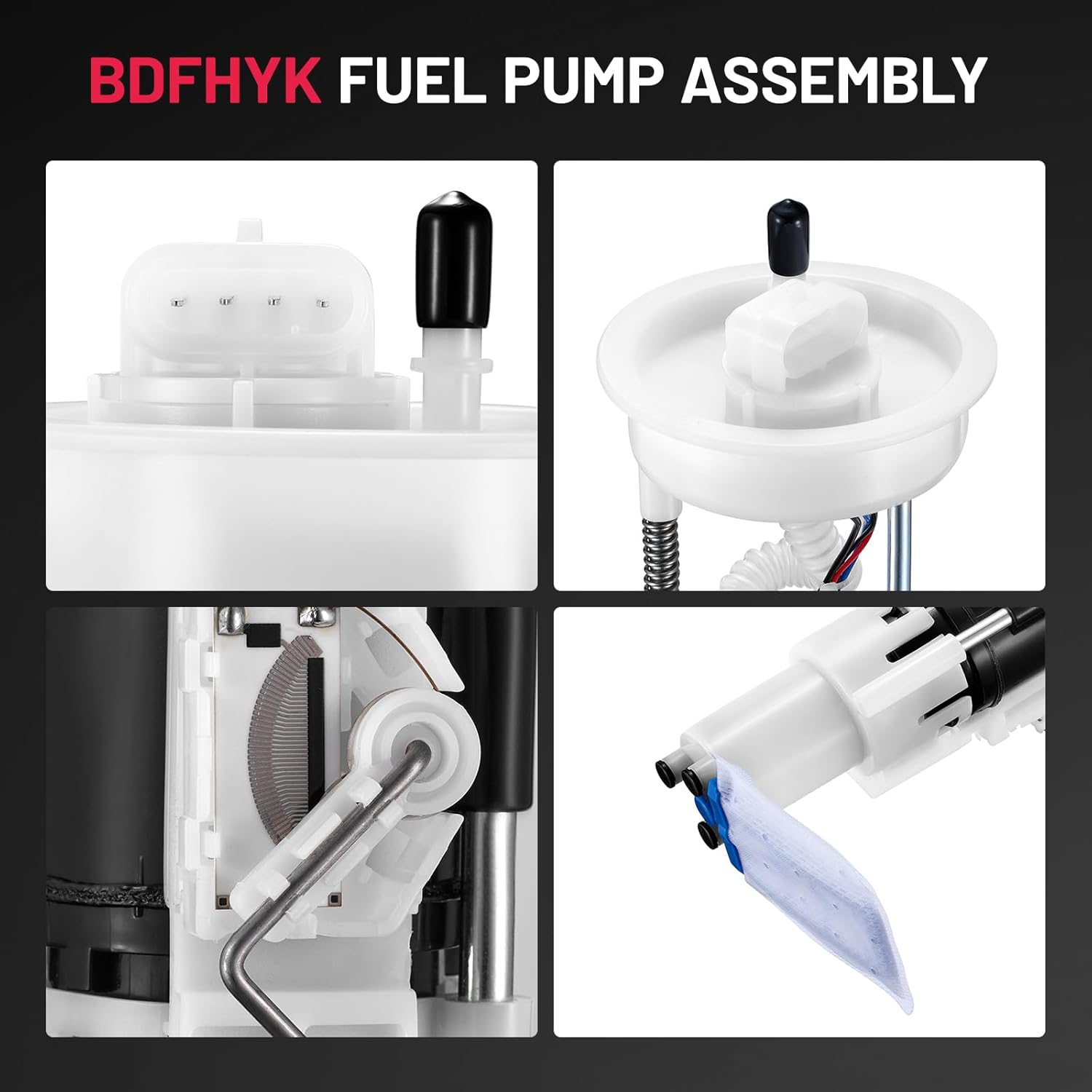 BDFHYK, BRAND, CATEGORY, ELECTRIC FUEL PUMPS, BDFHYK Fuel Pump Module Assembly 47-1011 Compatible with Polaris RZR 4 800/RZR 570/RZR 800/RZR 800 S 2011 2012 2013 2014