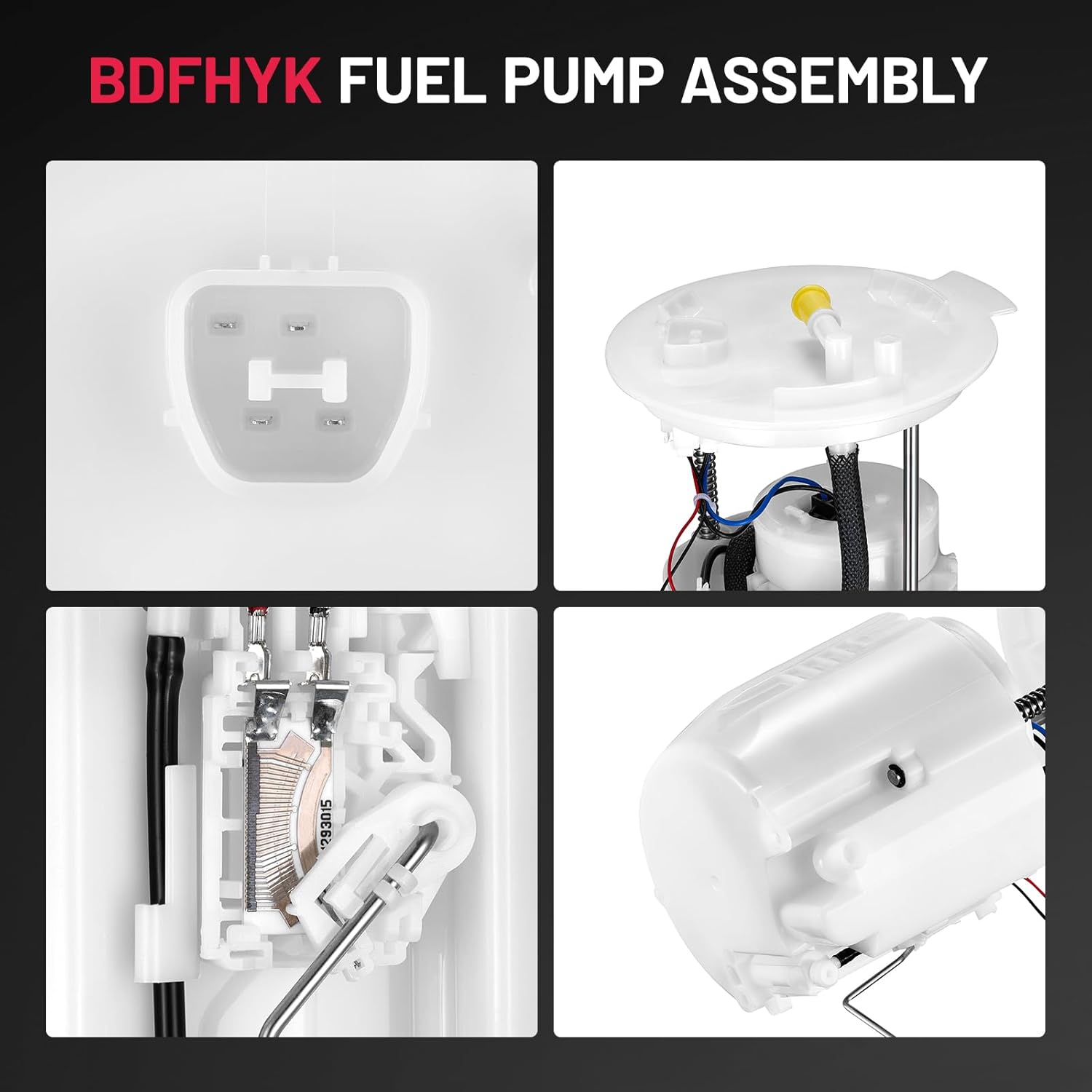 BDFHYK, BRAND, CATEGORY, ELECTRIC FUEL PUMPS, BDFHYK Fuel Pump Module Assembly E2561M Compatible with Fusion L4 2.5，Lincoln MKZ L4 2.5，Mercury Milan L4 2.5 2010 2011 2012