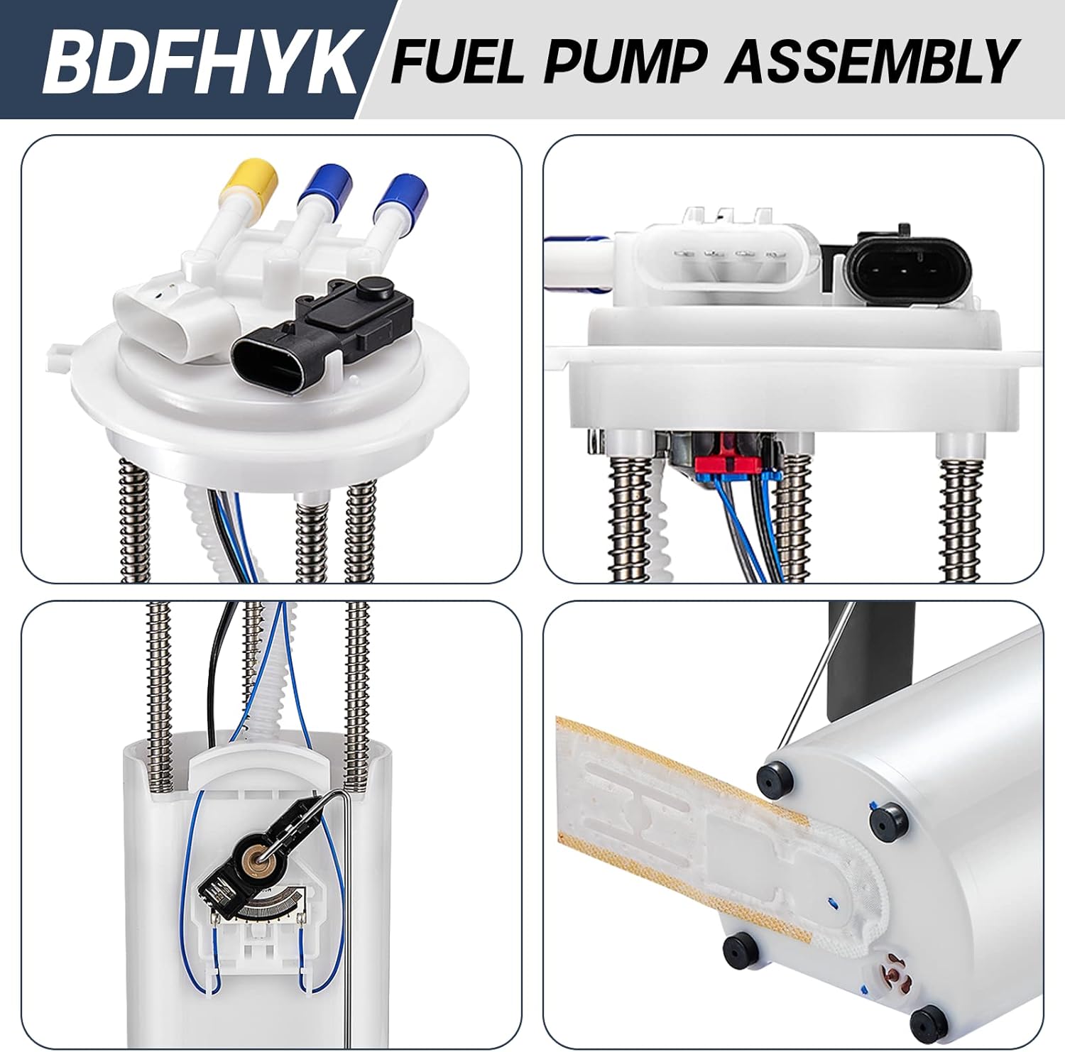 BDFHYK, BRAND, CATEGORY, ELECTRIC FUEL PUMPS, BDFHYK Fuel Pump Module Assembly E3559M 2002-2004 For Chevrolet Tahoe/GMC Yukon V8 5.3L 2002 2003 2004