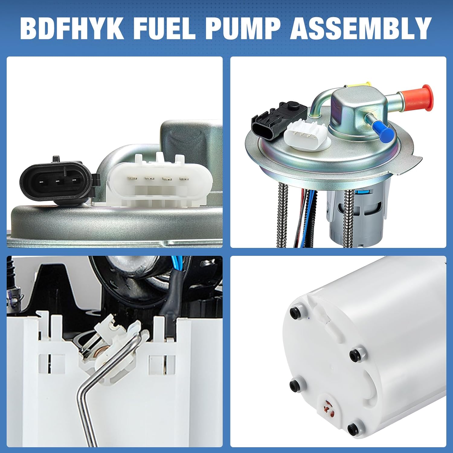 BDFHYK, BRAND, CATEGORY, ELECTRIC FUEL PUMPS, BDFHYK Fuel Pump Module Assembly E4123M 2014-2018 For Chevrolet Silverado 1500/GMC Sierra 1500 V6 4.3L, V8 5.3L, V8 6.2L, V8 4.3L 2014 2015 2016 2017 2018