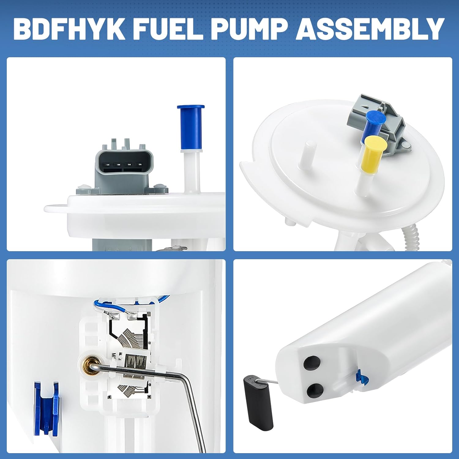 BDFHYK, BRAND, CATEGORY, ELECTRIC FUEL PUMPS, BDFHYK Fuel Pump Module Assembly E7210m 2007-2014 For Chrysler 200/Sebring/Dodge Avenger L4 2.14l, L4 2.4l, V6 2.7l, V6 3.5l 2007 2008 2009 2010 2011 2012 2013 2014