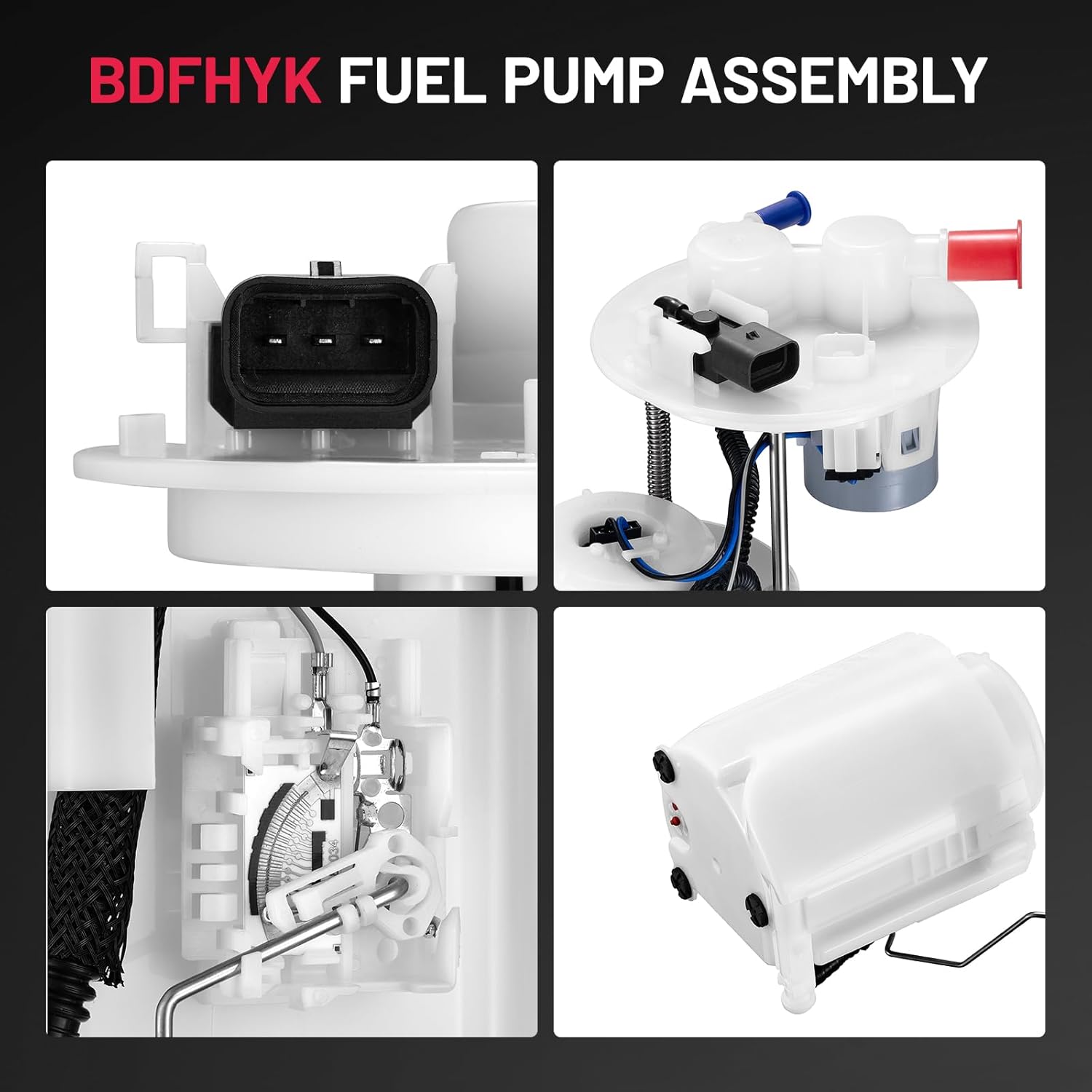 BDFHYK, BRAND, CATEGORY, ELECTRIC FUEL PUMPS, BDFHYK Fuel Pump Module Assembly E9110M Compatible with Hyundai Elantra/Elantra Coupe/Elantra GT/Veloster,Kia Forte/Forte Koup/ Forte5 2012 2013 2014 2015 2016 2017 2018